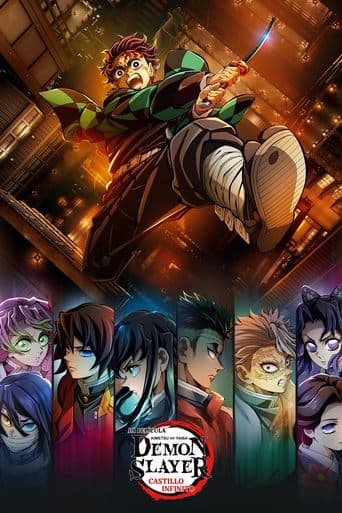 Poster de Demon Slayer: Kimetsu no Yaiba Castillo infinito